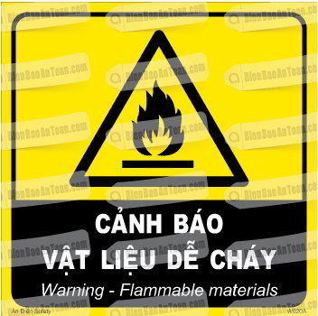 canh bao vat lieu de chay